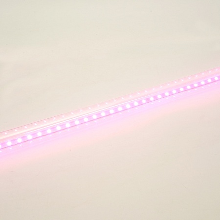 Лампа светодиодная для растений T8 Feron LB-7063 G13 стекло 0,6м 11W 175-265V красно-синий спектр - фото