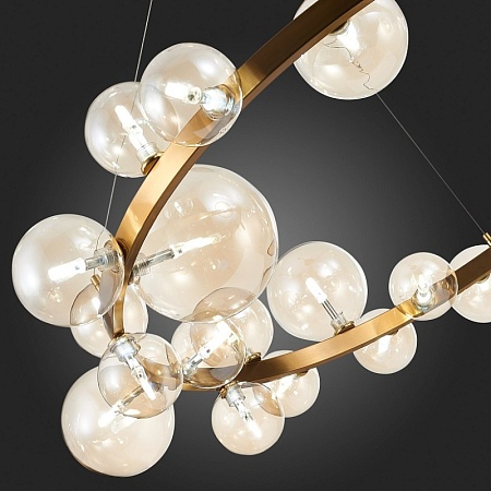 Светильник подвесной ST-Luce Бронза/Коньячный G4 24*5W SL1165.303.24 - фото