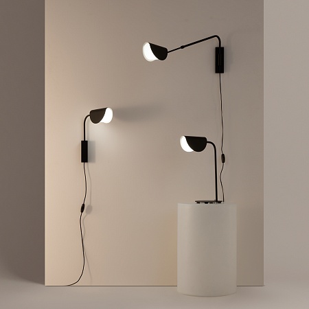 Настенный светильник (бра) Maytoni Mollis MOD126WL-01B1 - фото