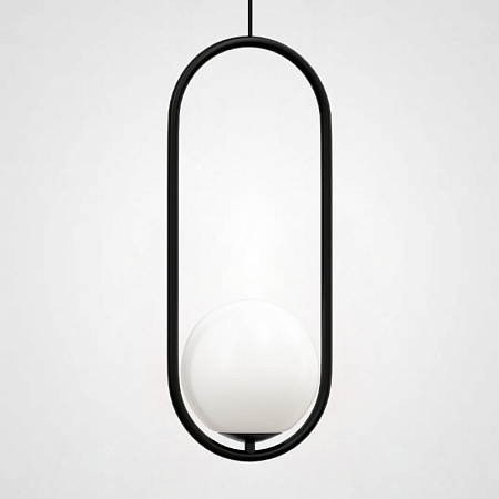 Подвесной Светильник Matthew Mccormick Hoop 50 Black Mila Pendant Imperiumloft 179966-22 - фото