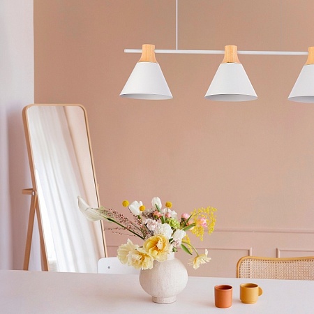 Светильник настенный Серый, Золотистый/Серый, Темное дерево E14 1*40W SLE125111-01 - фото