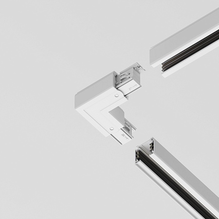 Трековая система Technical накладная трехфазная белая 300x300 TS-S-300-TR029-3-26W3K-M-W