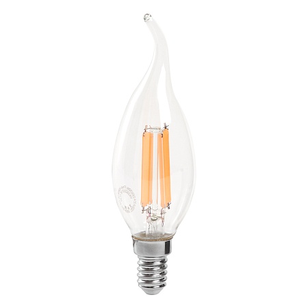 Лампа светодиодная Feron LB-718 Свеча на ветру E14 15W 230V 2700K - фото