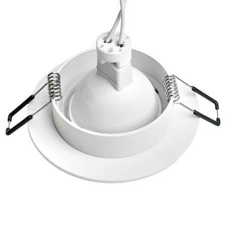 Светильник встраиваемый Feron DL362 LUNA  потолочный MR16 G5.3 белый - фото