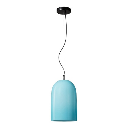 Светильник подвесной ST-Luce Черный/Синий E27 1*60W SL2001.403.01 - фото