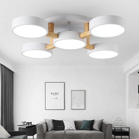Потолочная Люстра Joist 5 Green Imperiumloft 178330-26 - фото
