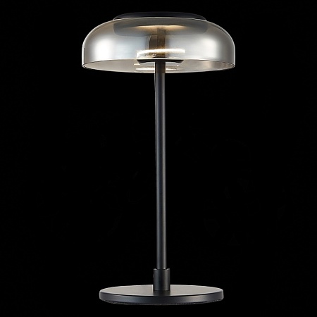 Прикроватная лампа ST-Luce Черный/Дымчатый LED 1*7W 4000K SL6002.404.01 - фото