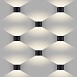 Blade серый уличный настенный светодиодный светильник 1518 TECHNO LED - фото