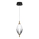 Светильник подвесной ST-Luce Черный/Белый, Дымчатый LED 1*8W 3000K SL6130.403.06 - фото