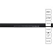 Магнитный трековый светильник Arte Lamp Linea A4635PL-1BK - фото