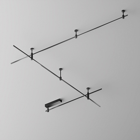 Шинопровод 2м flarity черный Technical Busbar trunkings Flarity TRX154-112B - фото