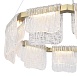 Светильник подвесной ST-Luce золотистый/прозрачный LED 1*54W 3000K SL6021.203.54 - фото