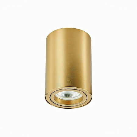 Светильник потолочный Золотистый GU10 1*50W IP20 D70xH100 220V Без ламп ST108.207.01 - фото