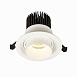 Св-к встр. Zoom Белый LED 1*12W 3000K 960Lm Ra90 15°-60° IP20 D115xH95 170-240V ST701.538.12 - фото
