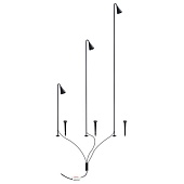 Грунтовый светильник Arte Lamp MULIPHEIN A1084PA-3BK