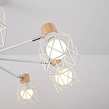 Потолочная Люстра Corf B3 White 8 Lamps Imperiumloft 189481-26 - фото