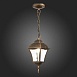 Светильник уличный подвесной ST-Luce Бронза/Бронза, Прозрачный E27 1*60W SL082.203.01 - фото