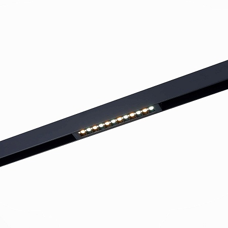 Св-к трек. Черный LED 1*9W 4000K 700Lm Ra>90 24 IP20 L220xW25xH41 220V ST655.446.09 - фото