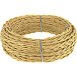 Ретро кабель витой 2х1,5 золотой песок 50 м (под заказ) Ретро кабель витой  2х1,5  (золотой песок) - фото