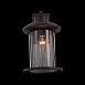 Светильник уличный настенный ST-Luce Темный кофе/Прозрачный, Темный кофе E27 1*60W SL080.401.01 - фото