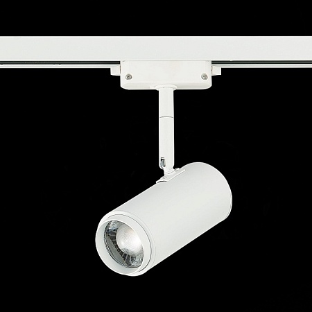 Св-к трек. Zoom Белый LED 1*12W 4000K 1 200Lm Ra>80 15-60° IP20 L137xW59xH179 170-240V ST600.546.12 - фото