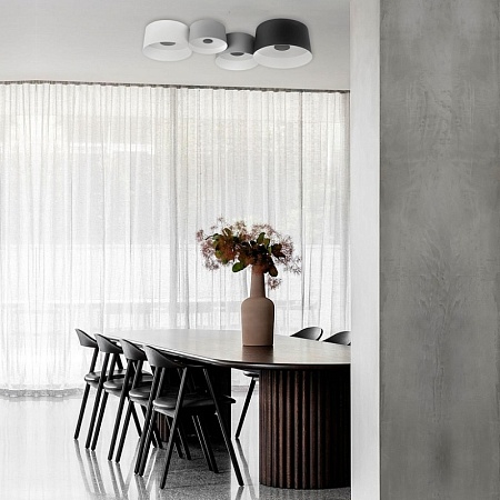 10360L White Потолочный светильник LOFT IT Duo - фото