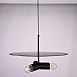 Люстра Rh Utilitaire Disk Triple Pendant Black Imperiumloft 123645-22 - фото