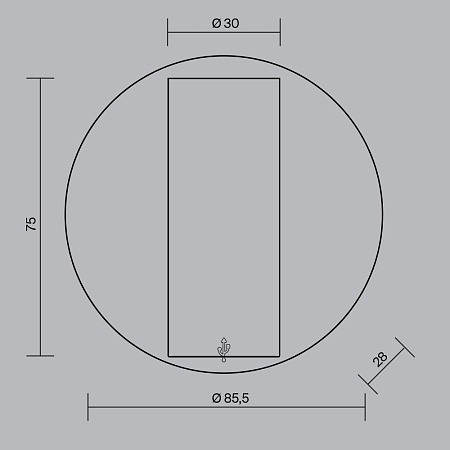 Настенный светильник (бра) Technical C079WL-L3B3K - фото