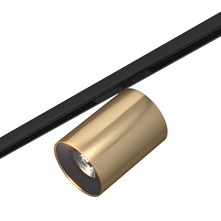 Магнитный трековый светильник Латунь LED 1*9W 3000K 500Lm Ra>90 36° IP20 D45xH63 24V ST671.336.09 - фото