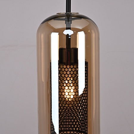 Подвесной Светильник Catch Amber Cylinder S D15 Imperiumloft 200986-26 - фото