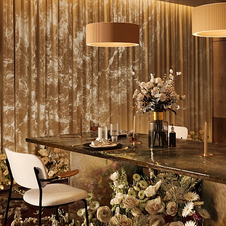 Подвесной светильник Freya Pleating FR5434PL-03BG - фото