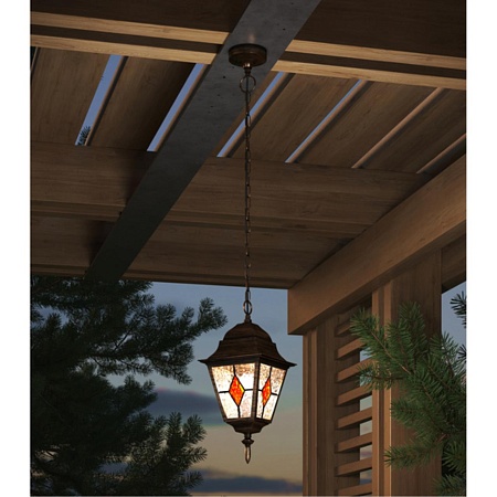 Уличный подвесной светильник Arte Lamp MADRID A1541SO-1BN - фото