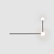 Настенный Светильник Lines 2 Черный Imperiumloft 140828-26 - фото