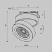 Трековый светильник Technical Magic TR006-1-12W3K-B4K - фото