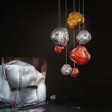 Подвесной Светильник Tom Dixon Melt Pendant Silver D15 Imperiumloft 143787-22 - фото