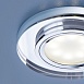 Встраиваемый потолочный светильник со светодиодной подсветкой 2227 MR16 SL зеркальный/серебро - фото