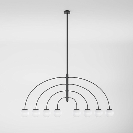 Потолочный светильник Eurosvet 30179/8 черный - фото