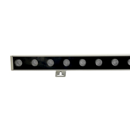 LL-893 Светодиодный линейный прожектор для подсветки стен, синий, 970*40*25mm, 24W DC24V, IP65 - фото