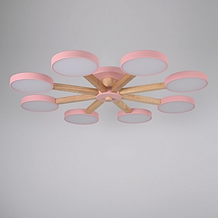 Потолочная Люстра Turna 8 Pink Imperiumloft 178343-26 - фото