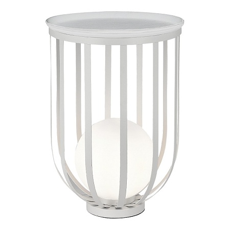 Светильник настольный ST-Luce Белый/Белый E27 1*60W SL6129.504.01 - фото