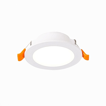 Св-к встр. Белый LED 1*5W 3000K/4000K/6000K 375Lm Ra80 110° IP20 D92xH30 220-240V ST212.508.05 - фото