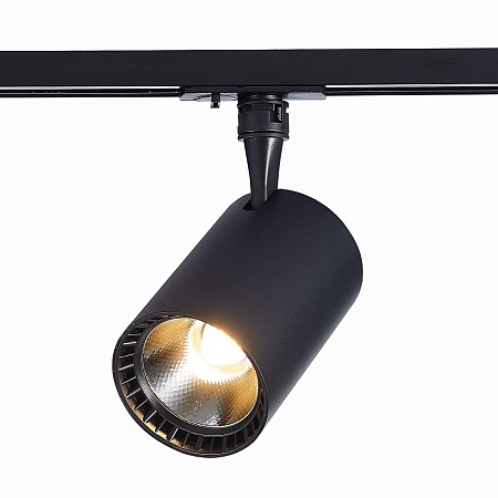 Св-к трек. Черный LED 1*15W 3000K 1 350Lm Ra≥90 36° IP20 L118xW78xH174 100-240V ST351.436.15.36 - фото