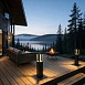 Ландшафтный светодиодный светильник Frame LED IP54 1529 TECHNO LED черный Elektrostandard - фото