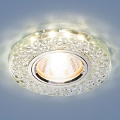 Точечный светильник с LED подсветкой 2140 MR16 SL зеркальный/серебро