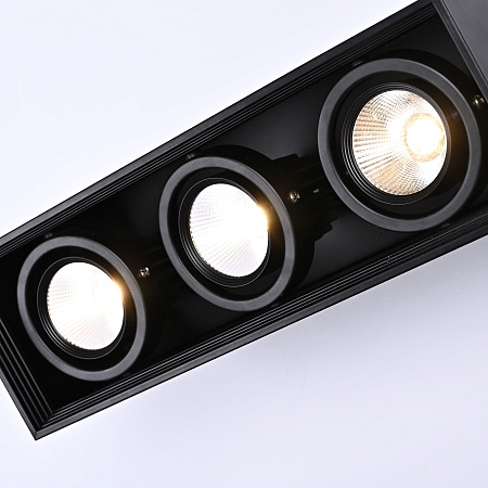 Встраиваемый Светодиодный Светильник Lumo L3 Black 4000 Imperiumloft 321915-23 - фото