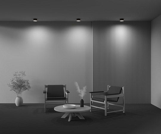 Потолочный светильник Technical Zon C032CL-12W3K-RD-B - фото