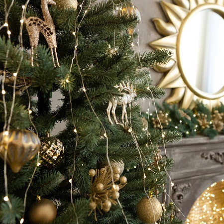 Гирлянда Eurosvet 200-004 теплый белый - фото