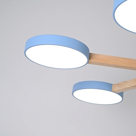 Потолочная Люстра Turna 6 Blue Imperiumloft 178338-26 - фото