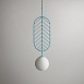 Подвесной Светильник Leaf C Голубой Imperiumloft 178142-26 - фото
