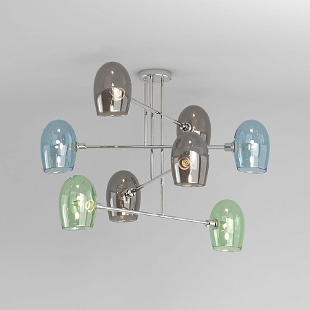 Потолочный светильник Eurosvet 70141/8 хром - фото